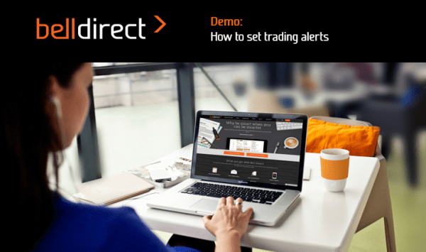 How to set trading alerts